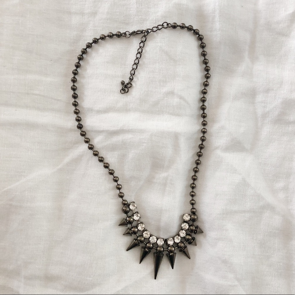 Spiky statement necklace - Picture 2 of 5